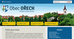 Desktop Screenshot of obecorech.cz